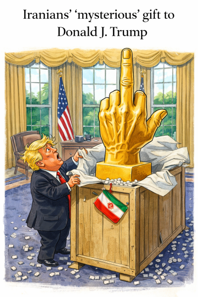 Larry Johnson: Záhadný dárek Íránu pro Trumpa