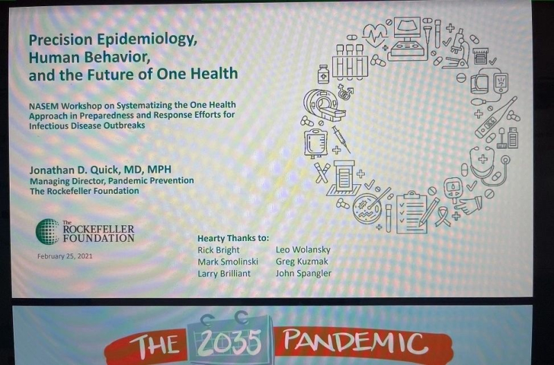 Unikly plány Rockefellerovy nadace na příští pandemii v roce 2035