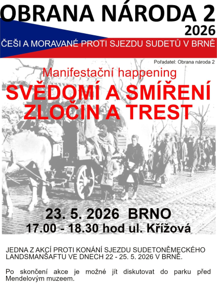 Brno padlo bez výstřelu: Co Hitler nestihl, dokončila nová německá Pátá kolona - v saku a s festivalovou páskou. Rudé ruce na Benešovi. Posselt v čestné lóži. Hradní zrádce Němcům salutuje. Za rok už rovnou v Sudetech? Hluboko založený plán