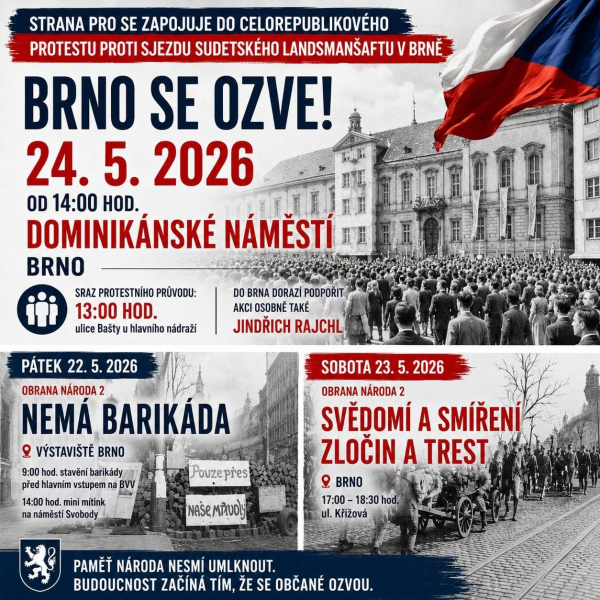 Brno padlo bez výstřelu: Co Hitler nestihl, dokončila nová německá Pátá kolona - v saku a s festivalovou páskou. Rudé ruce na Benešovi. Posselt v čestné lóži. Hradní zrádce Němcům salutuje. Za rok už rovnou v Sudetech? Hluboko založený plán