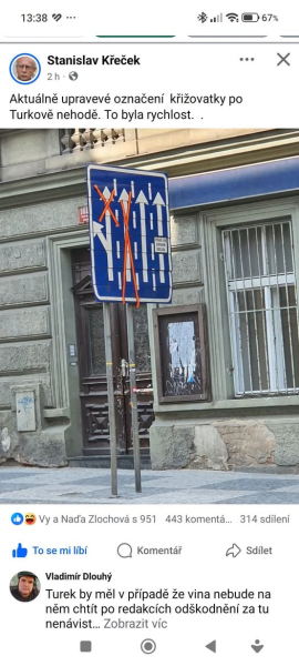 Aktualita Turkova nehoda ve dvou obrazech, aneb šach mat, který udělal bývalý ombudsman