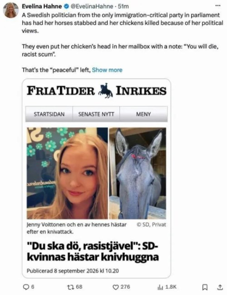 Švédsko zjistilo, že vyhoštění gangsterů z řad imigrantů snižuje kriminalitu